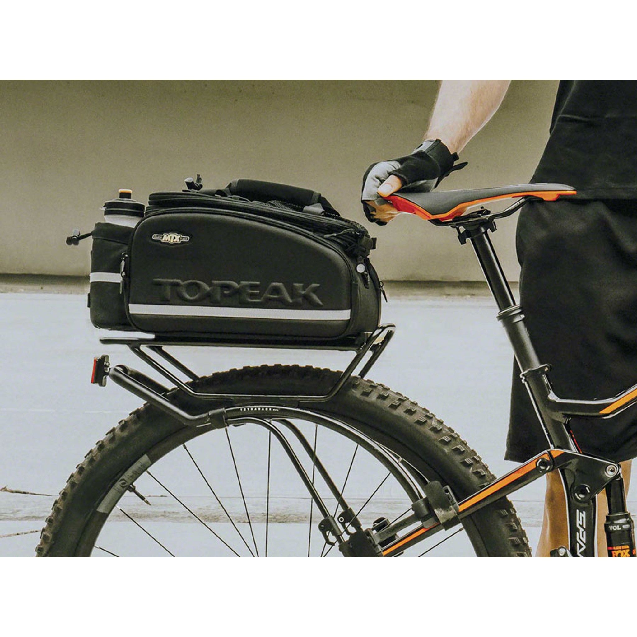 Topeak TetraRack M2L Rear Rack - MTB, Black