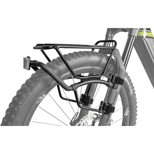 Topeak TetraRack M1 Front Rack for MTB - Fork Blade Strap Mount, Black