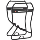 Axiom Journey Suspension and Disc Lowrider Front Rack: Black
