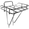 Porteur Front Rack: Polished Stainless Steel