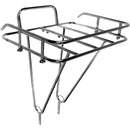 Porteur Front Rack: Polished Stainless Steel