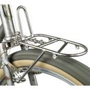 Randonneur Front Canti Rack: Polished Stainless Steel