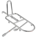 Randonneur Front Canti Rack: Polished Stainless Steel