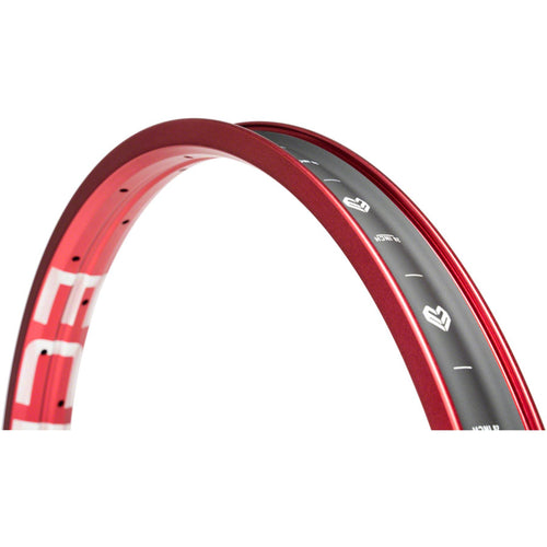 Trippin Rim - 20", Sandblast Red, 36H