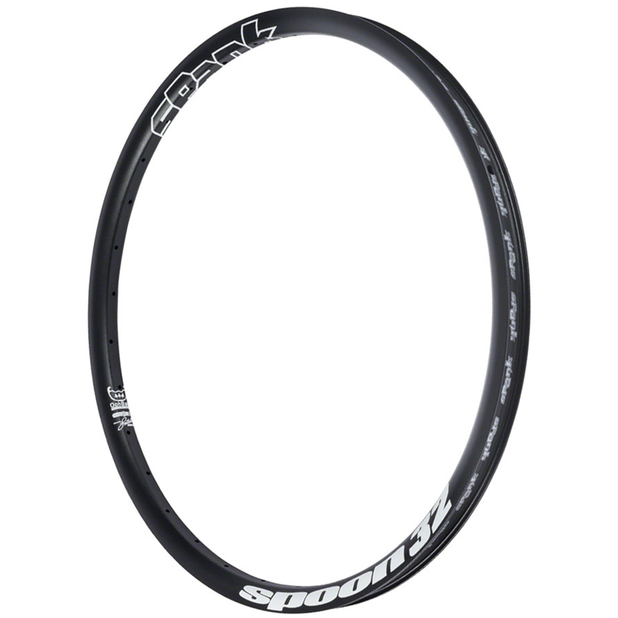 Spank Spoon 32 Rim - 26", Disc, Black, 32H, Clincher