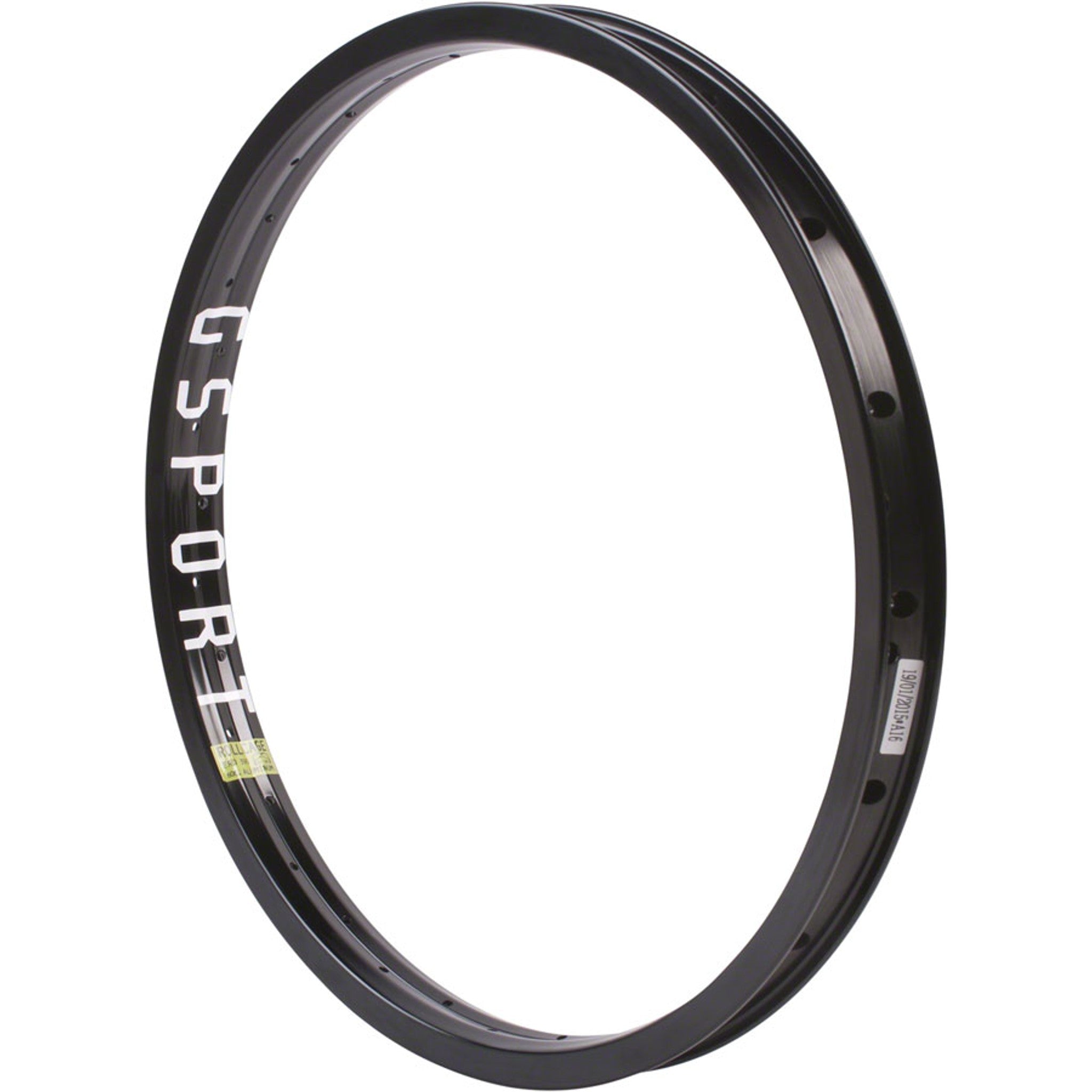 G Sport Rollcage Rim - 20", Hard Black, 36H