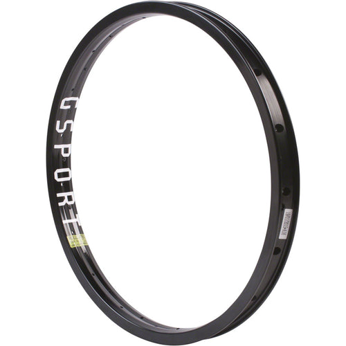 G Sport Rollcage Rim - 20", Hard Black, 36H