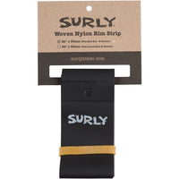 Surly Rim Strip: For Other Brother Darryl Rim, Nylon, 50mm wide, Black