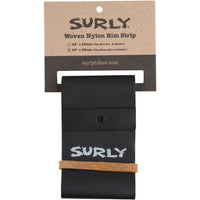 Surly Rim Strip: For Clown Shoe Rim, Nylon, 65mm wide, Black
