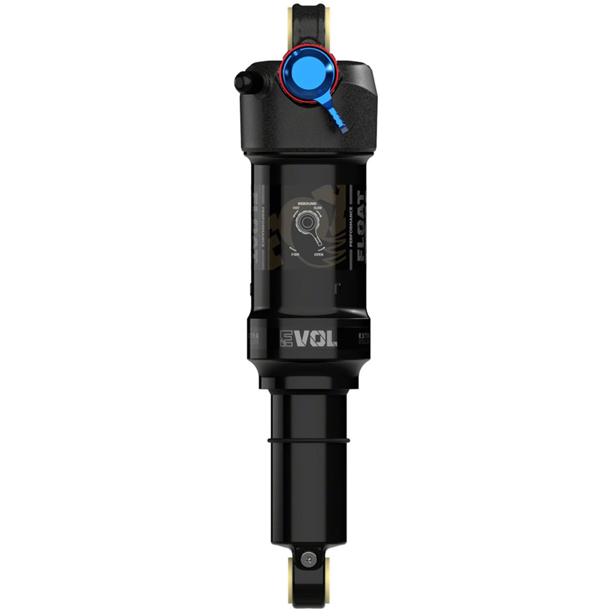 Float Performance Rear Shock - Metric, 210 x 55 mm, EVOL LV, 2-Position Adj, 0.1 Spacer, Black