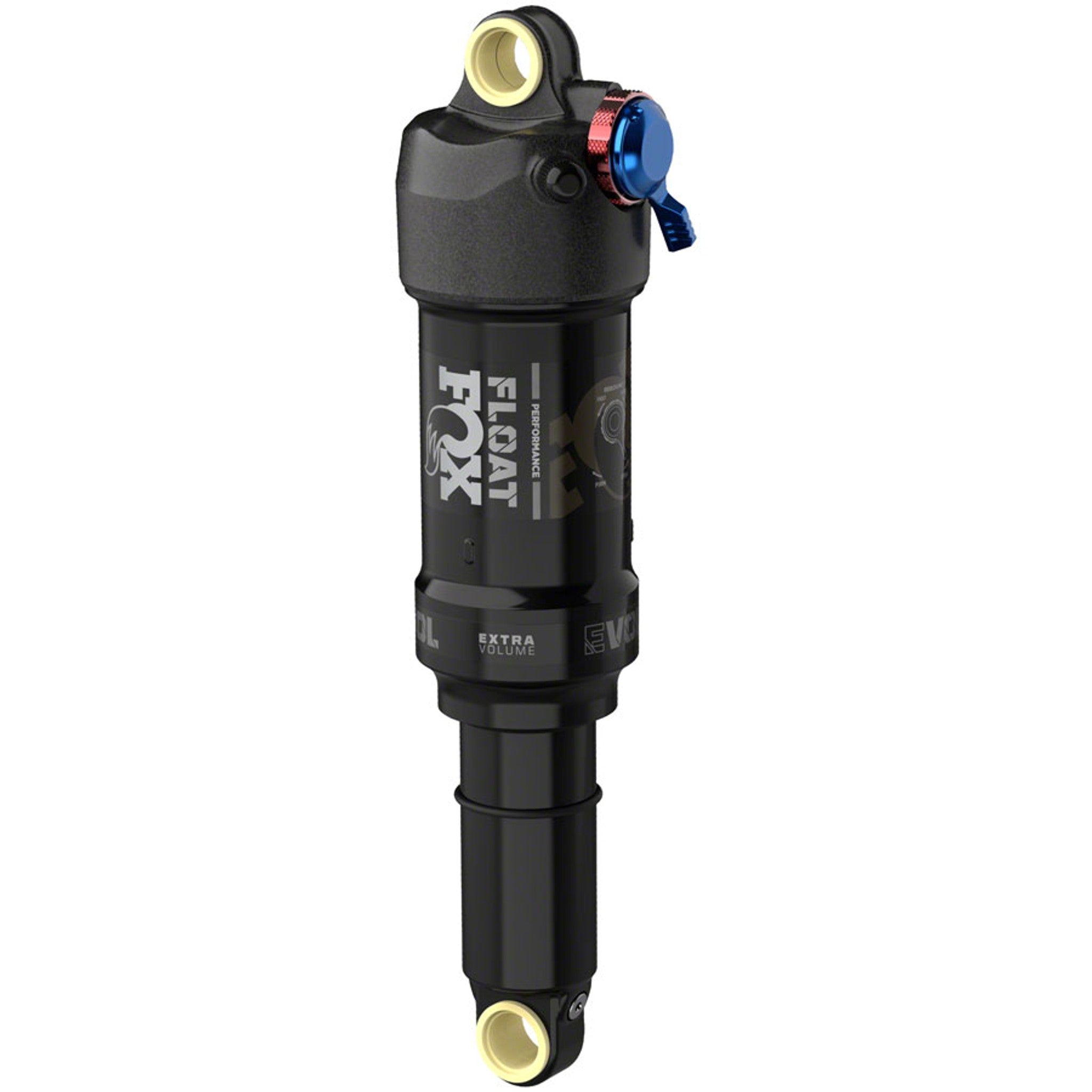 Float Performance Rear Shock - Metric, 210 x 55 mm, EVOL LV, 2-Position Adj, 0.1 Spacer, Black