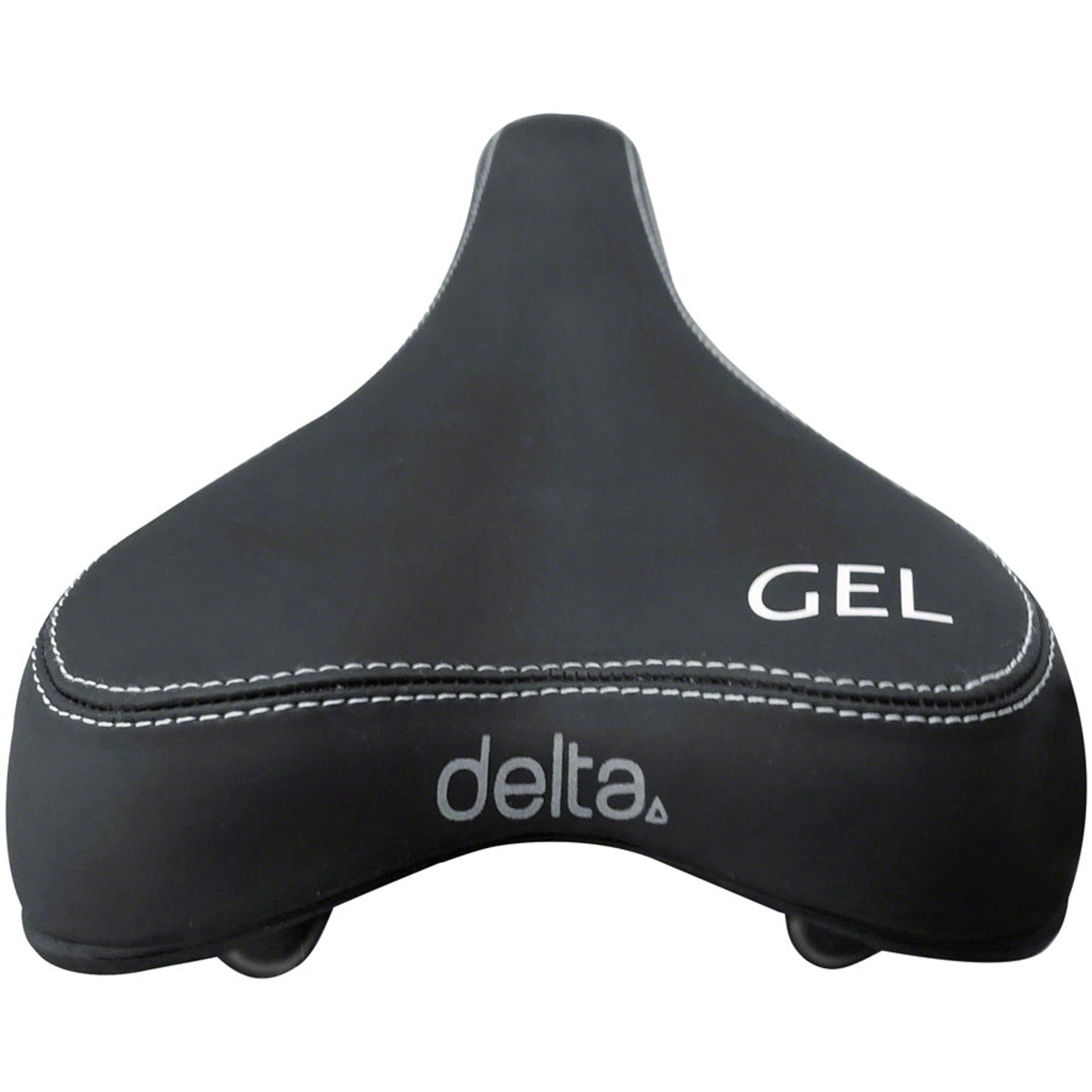 D2 Comfort Gel + Saddle - Steel, Black