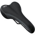 D2 Comfort Gel + Saddle - Steel, Black