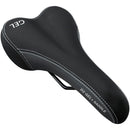 D2 Comfort Gel + Saddle - Steel, Black