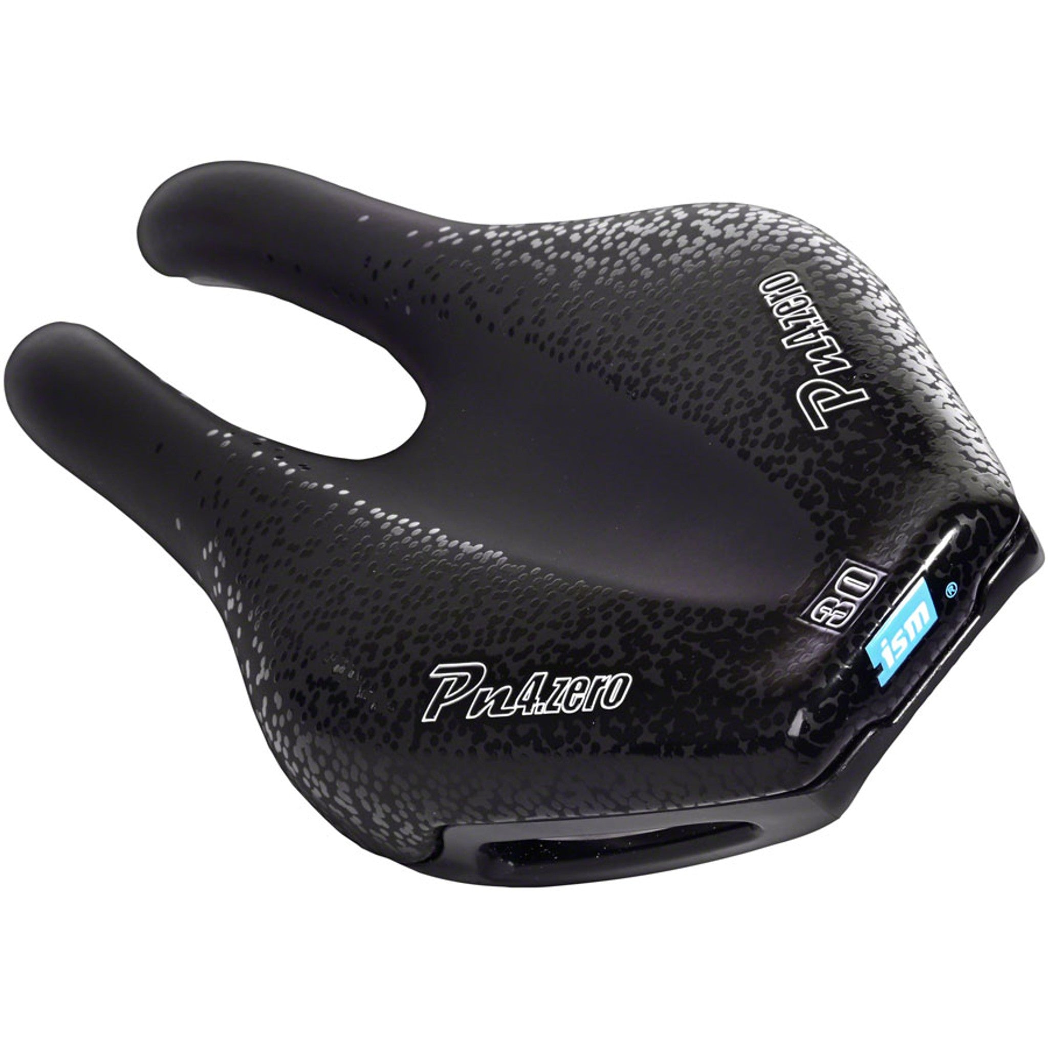 PN 4.0 Saddle - Stainless Steel, Black