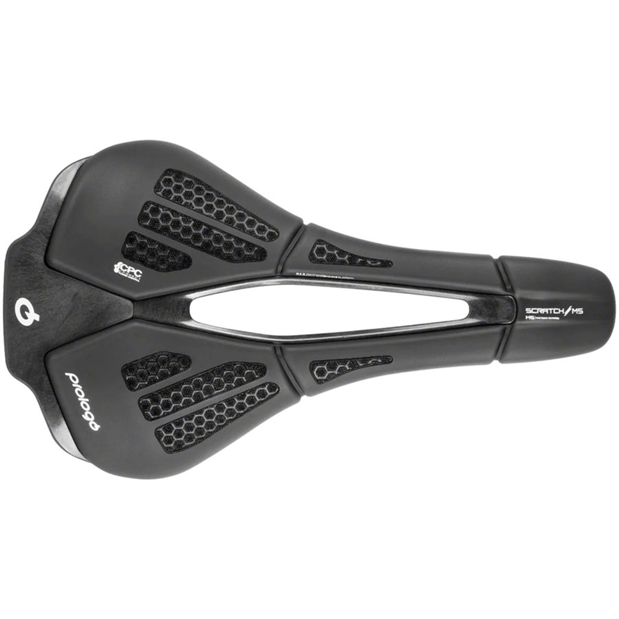 Scratch M5 PAS CPC Saddle - Unisex, Tirox Rail, 140mm, Black
