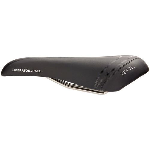 Liberator Race Saddle - Titanium, Black, Unisex