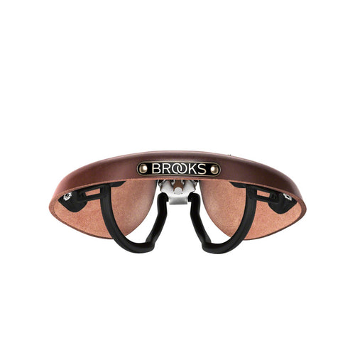 B17 Short Saddle - Steel, Antique Brown