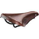 B17 Short Saddle - Steel, Antique Brown