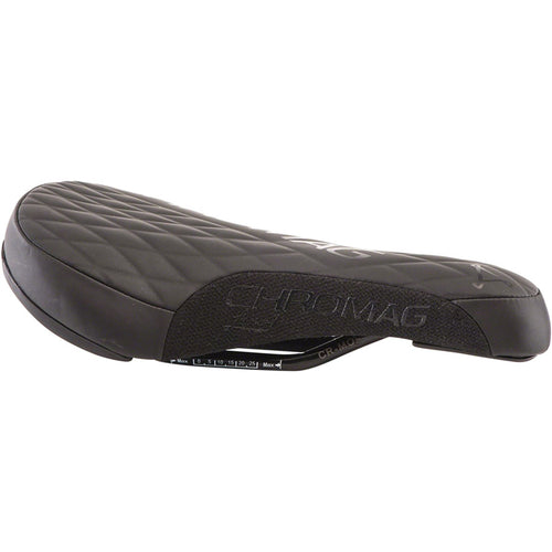 Overture LTD Saddle - Chromoly, Black