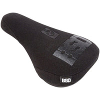 Mondo Logo BMX Seat - Pivotal, Fat, Black