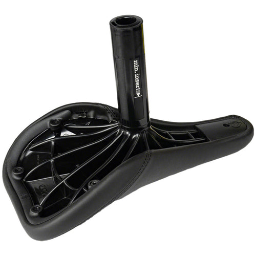 Unify BMX Seat/Post Combo - Black, Slim