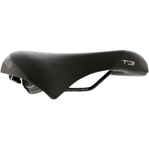 T 3 Flow Saddle - Fec Alloy, Black, S2