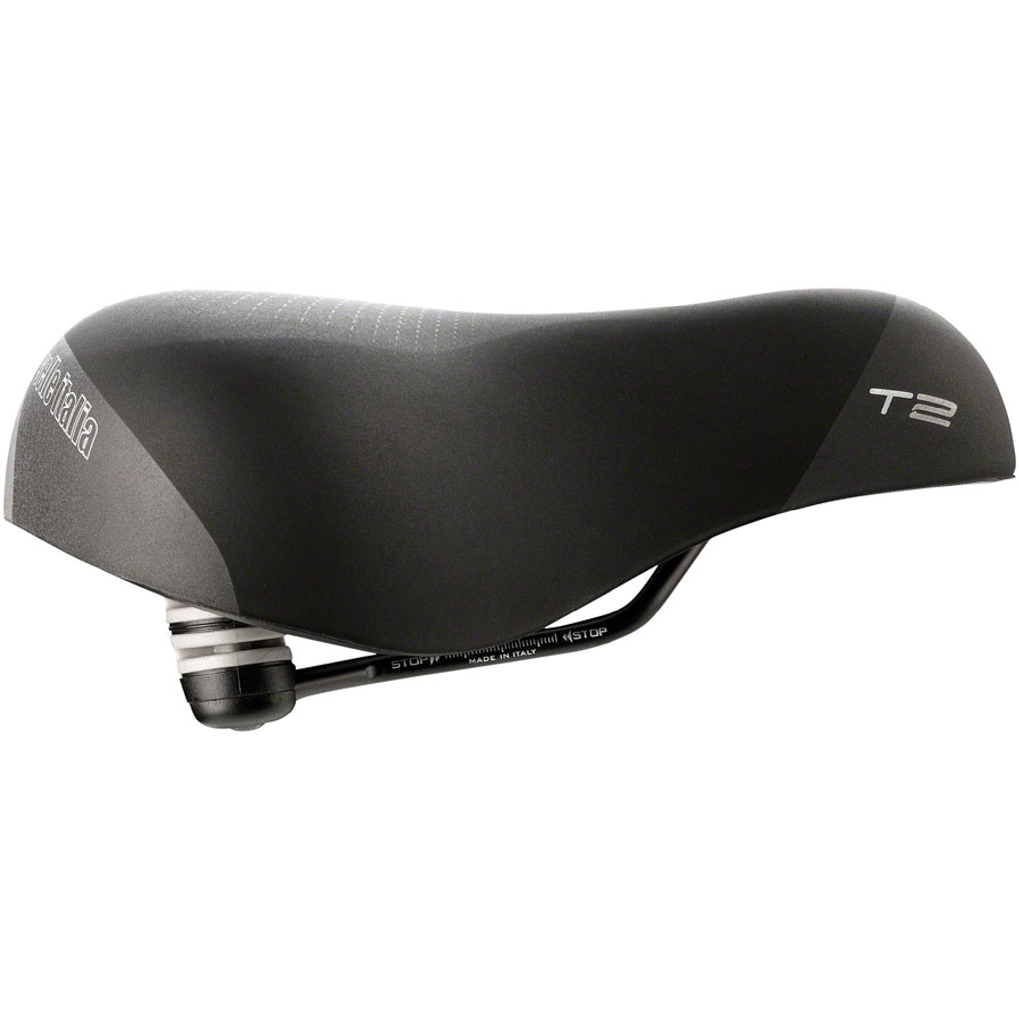 T2 Flow Saddle - Fec Alloy, Black, L2