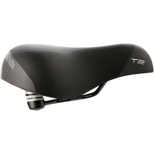 T2 Flow Saddle - Fec Alloy, Black, L2