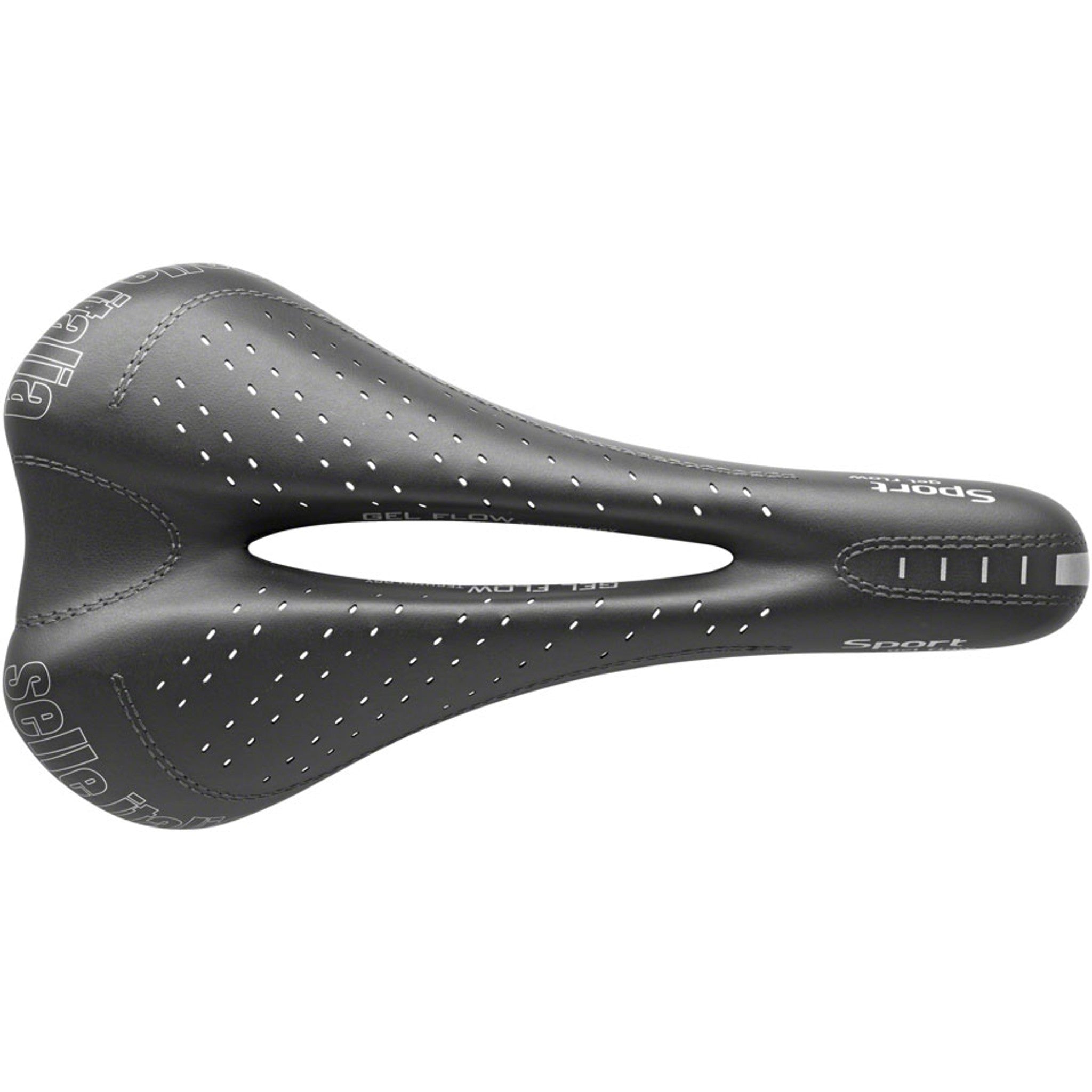 SPORT Gel Flow Saddle - Fec Alloy, Black, S2