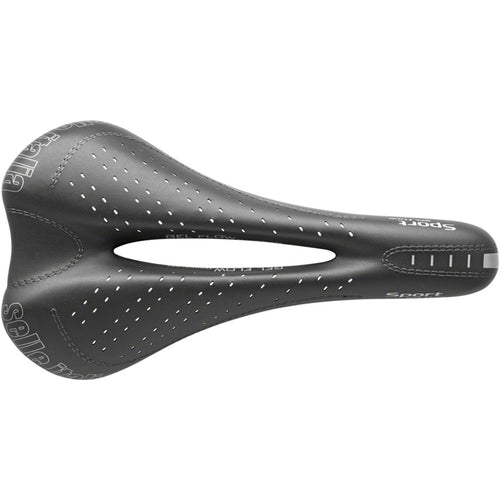 SPORT Gel Flow Saddle - Fec Alloy, Black, S2