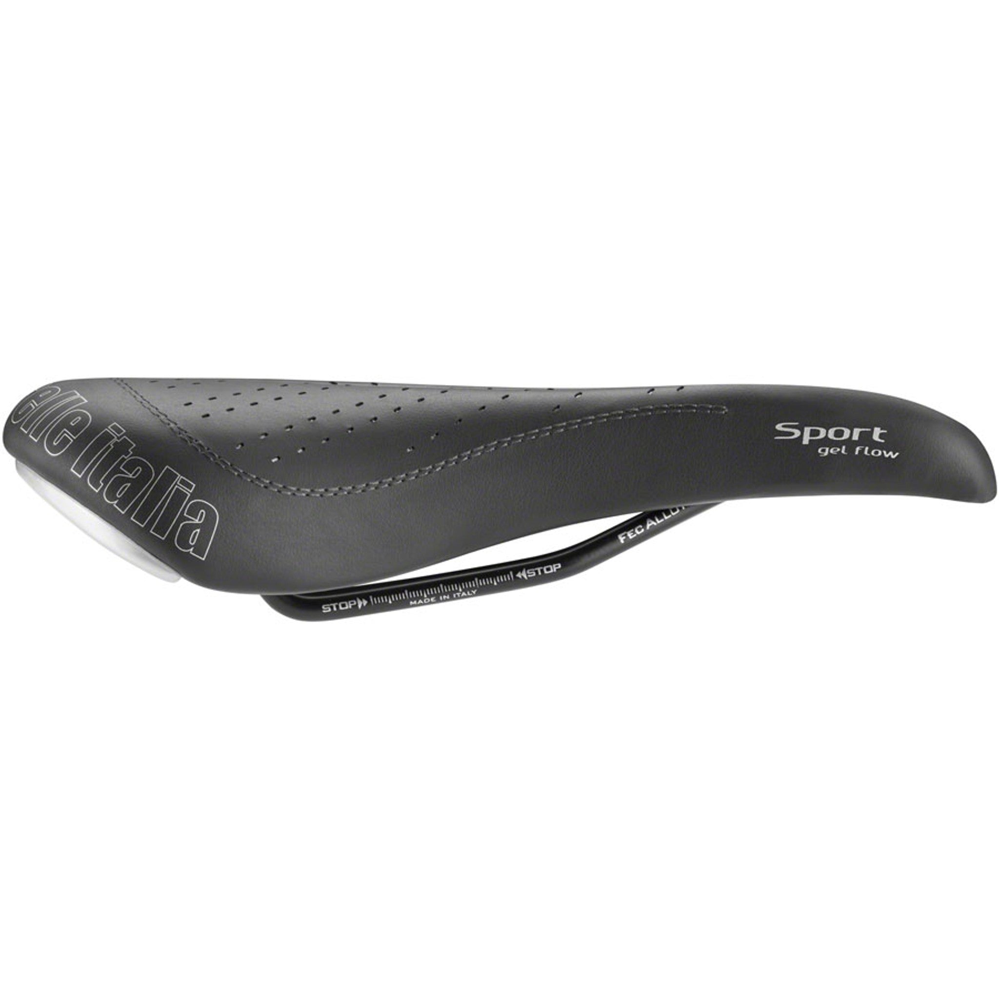 SPORT Gel Flow Saddle - Fec Alloy, Black, S2