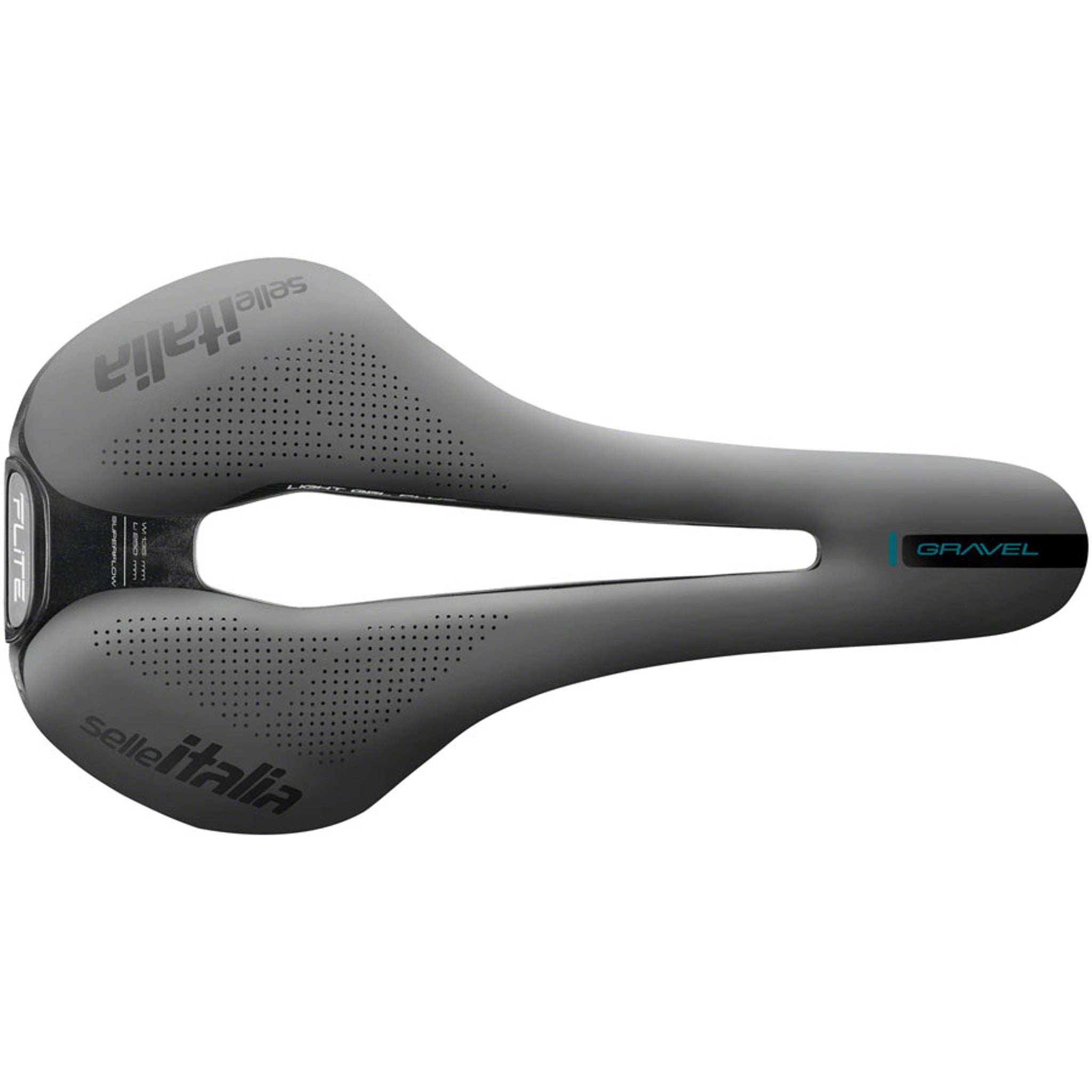 Flite Boost Gravel Saddle - Titanium, Black, L3