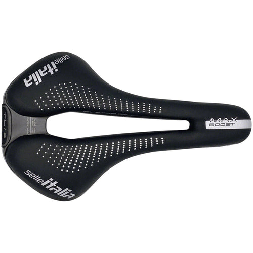 Max Flite Boost Gel Superflow Saddle - Titanium, Black, L3