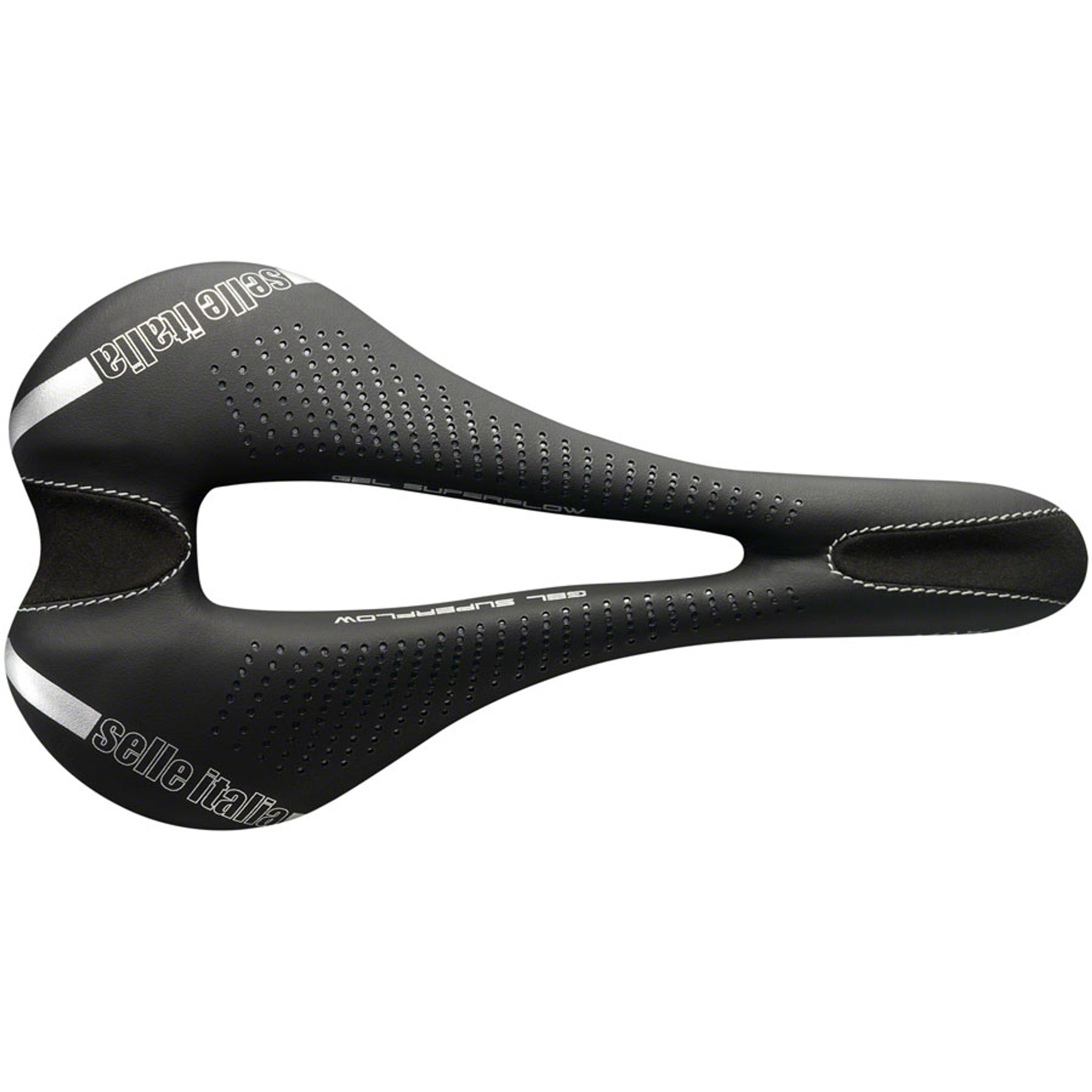Max SLR Gel Superflow Saddle - Titanium, Black, L3