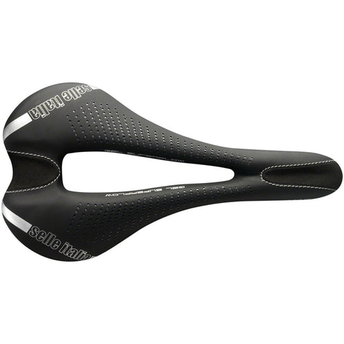 Max SLR Gel Superflow Saddle - Titanium, Black, L3