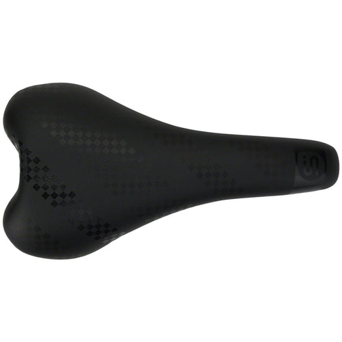 DJ Series Saddle - Steel, Microfiber Black, 133