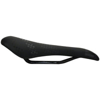 DJ Series Saddle - Steel, Microfiber Black, 133