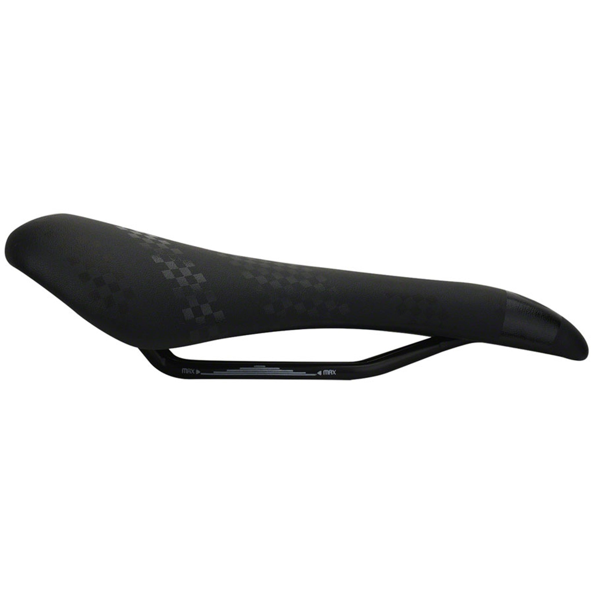 DJ Series Saddle - Steel, Microfiber Black, 133