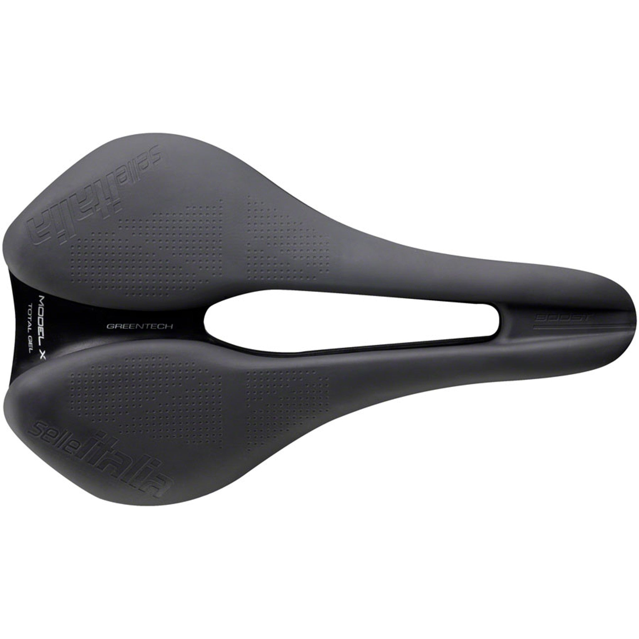 Model X Green Comfort Plus Superflow Saddle - Large