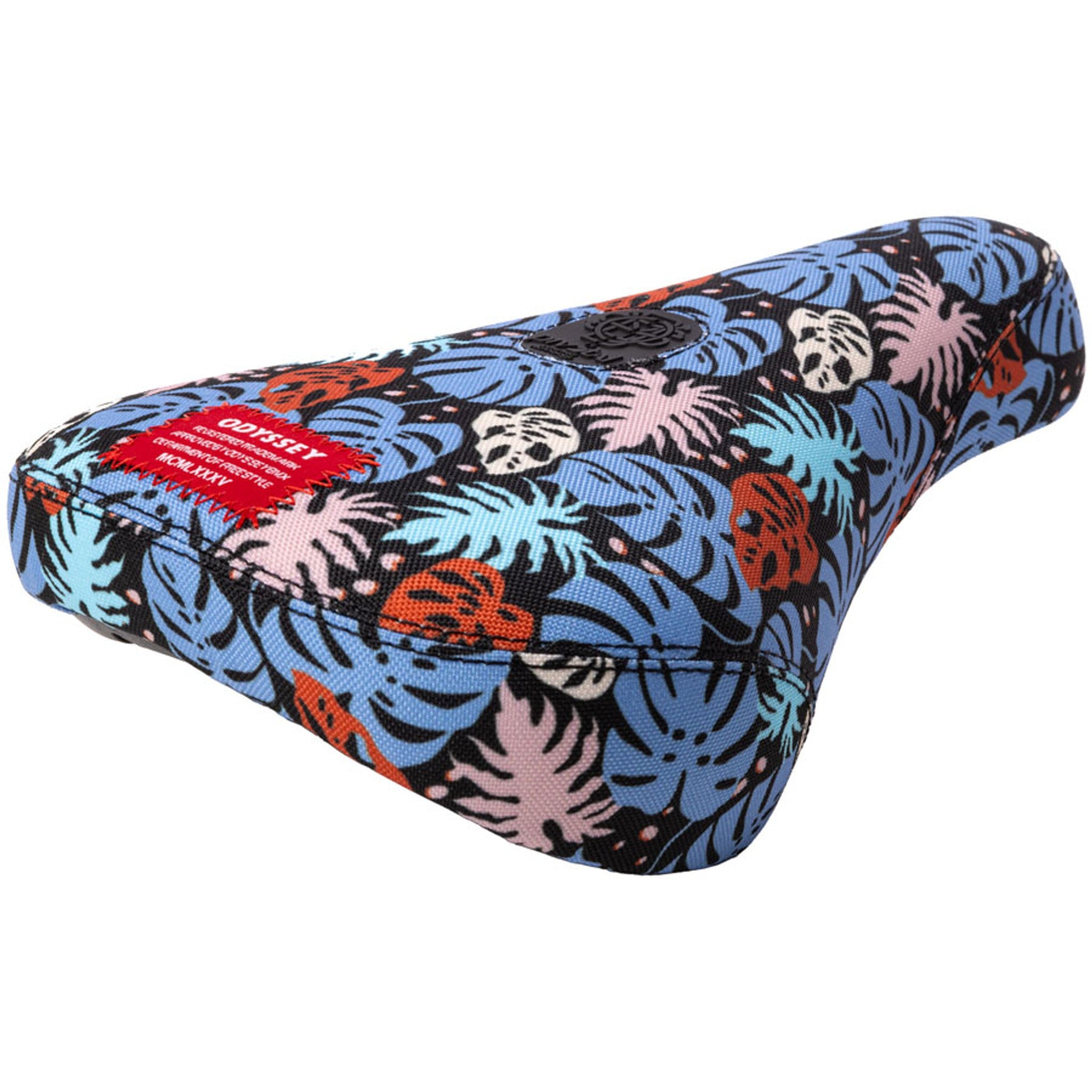 Tropical BMX Seat - Pivotal, Multi-Color, Fat