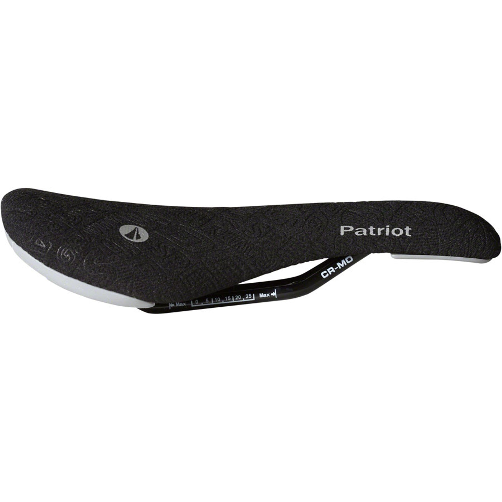 Patriot RL Saddle - Chromoly, Black/Gray