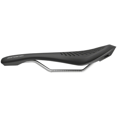 Spank OOZY 220 Saddle - Chromoly, Black/Gray