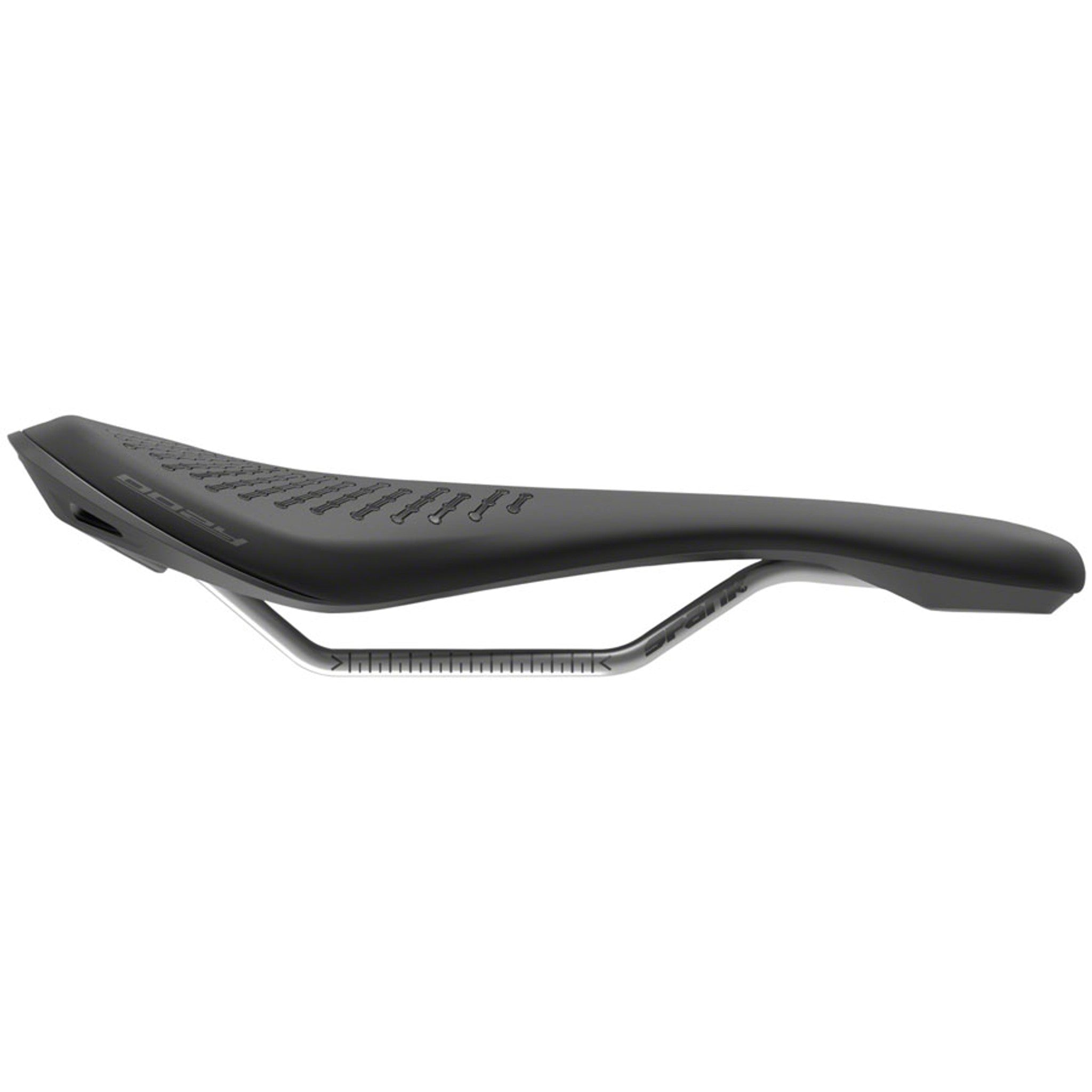 Spank OOZY 220 Saddle - Chromoly, Black/Gray