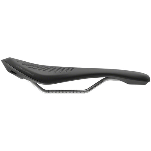 Spank OOZY 220 Saddle - Chromoly, Black/Gray