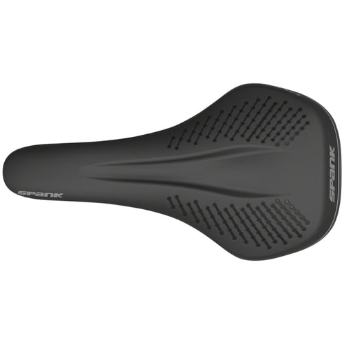 Spank OOZY 220 Saddle - Chromoly, Black/Gray