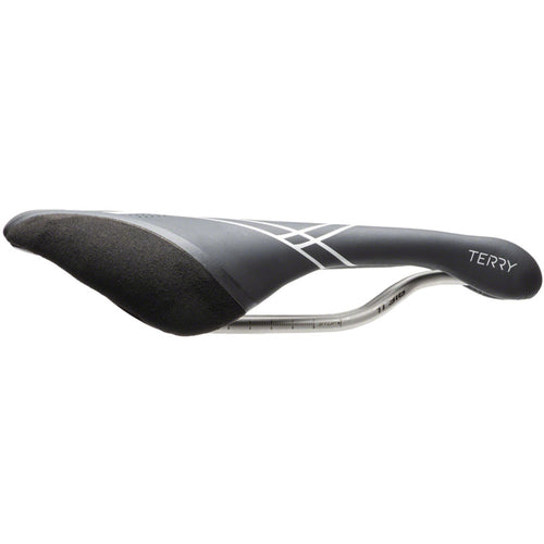 Corta Saddle - Titanium, Black, Women's