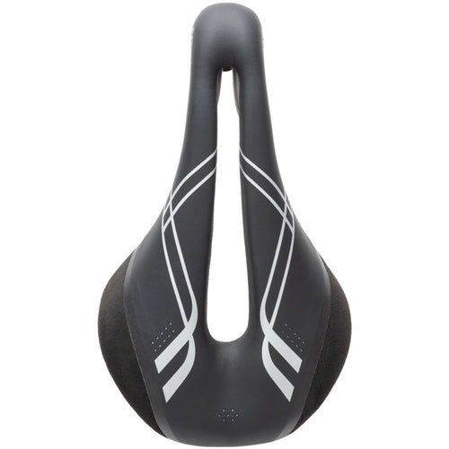 Corta Saddle - Titanium, Black, Women's