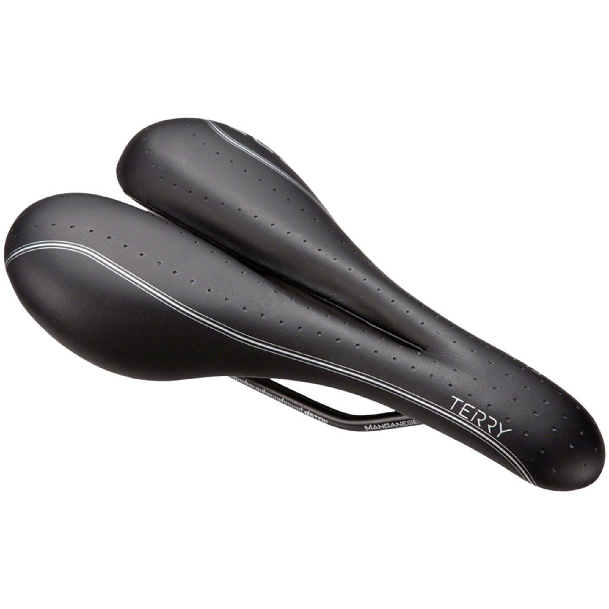 Terry FLX Gel Saddle - Manganese, Black, Women's