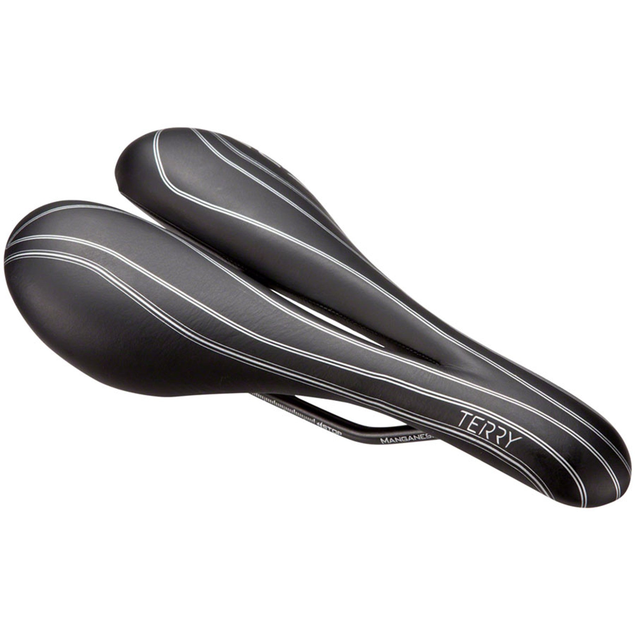 Terry FLX Saddle - Manganese, Black, Women's